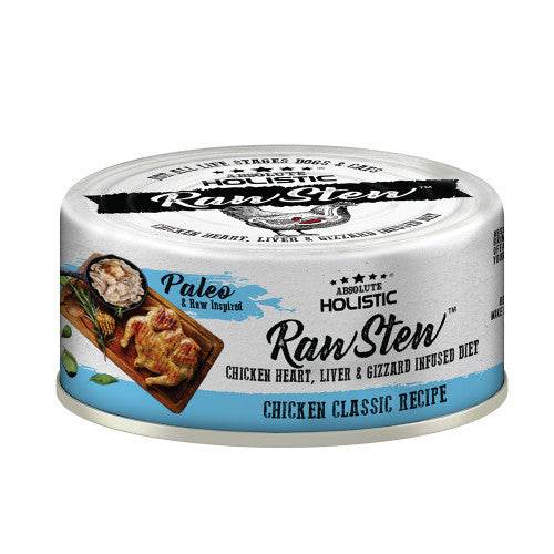80g Absolute Holistic Raw Stew Chicken Classic
