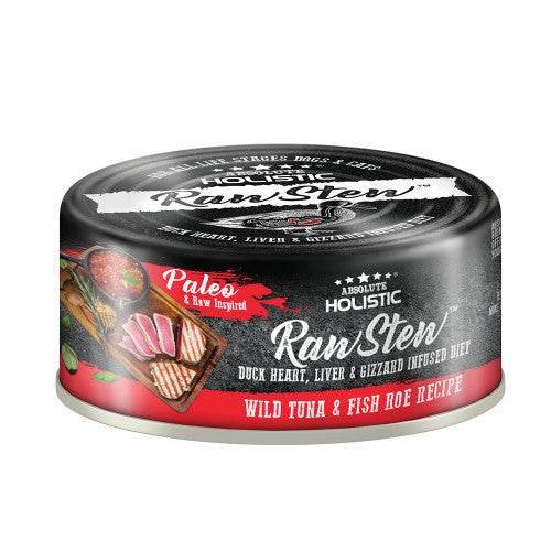80g Absolute Holistic Raw Stew Tuna & Fish Roe