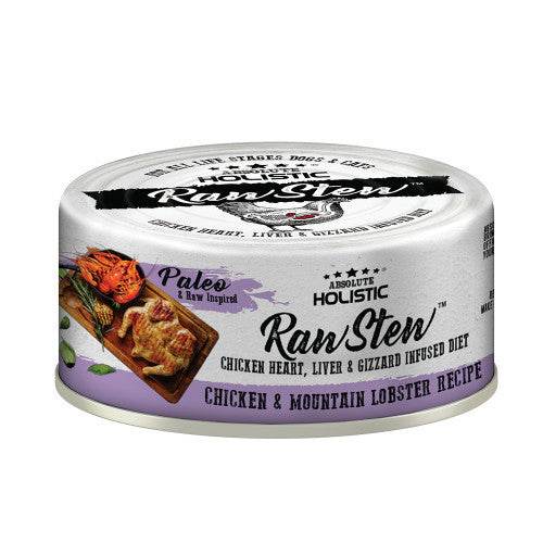 80g Absolute Holistic Raw Stew Chicken & Lobster