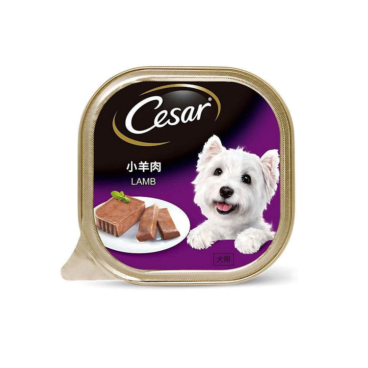 85g/100g Cesar Wet Food for Dogs Lamb