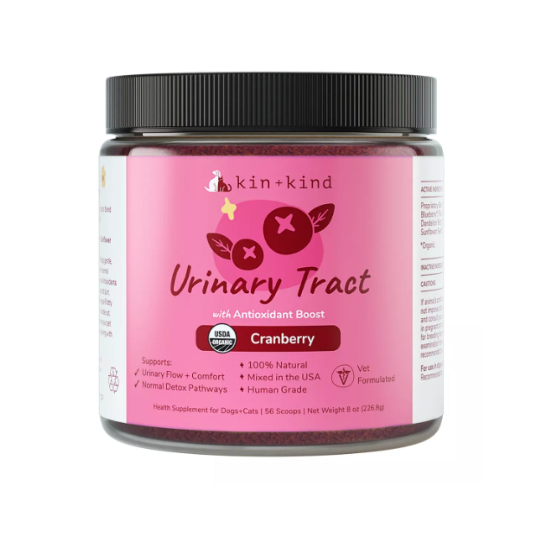 Kin+Kind Organic Supplement for Dogs & Cats Urinary Tract 8oz