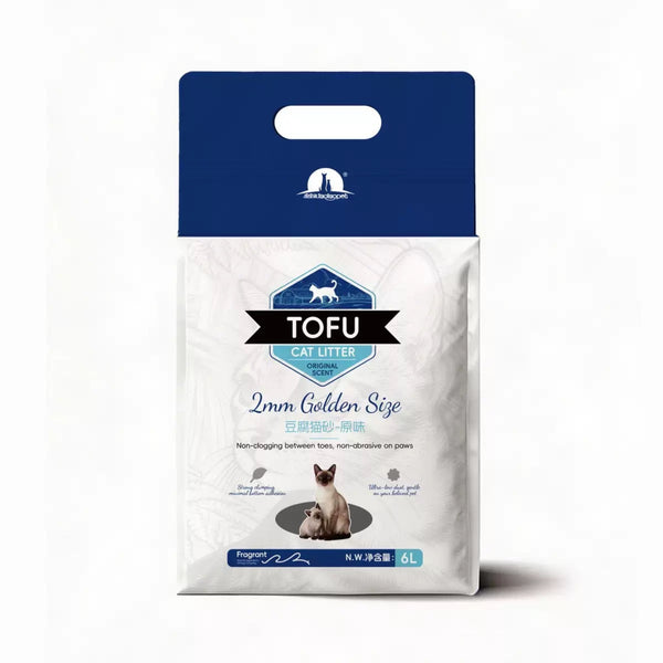 Tofu Cat Litter Organic 6L – Superior Odor Control