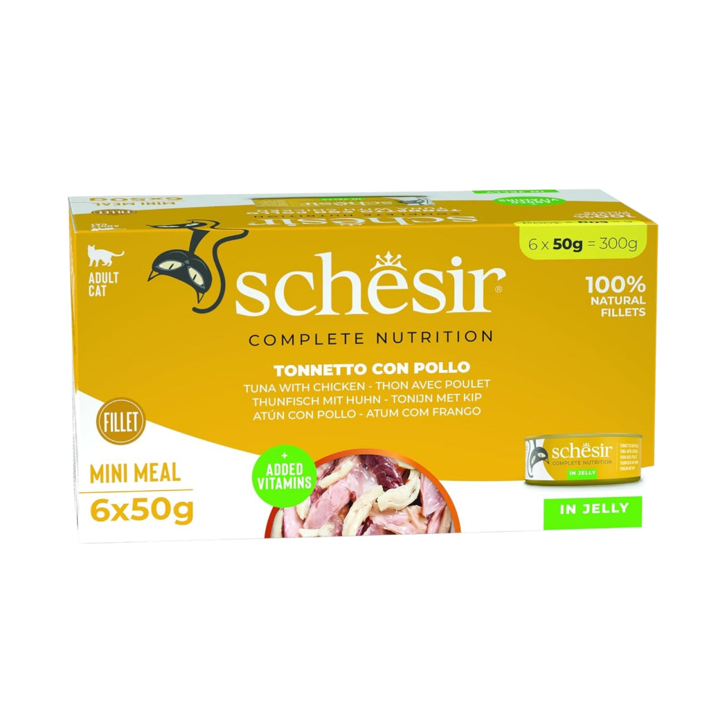 Schesir Cat Can Food Multipack Tuna and Chicken