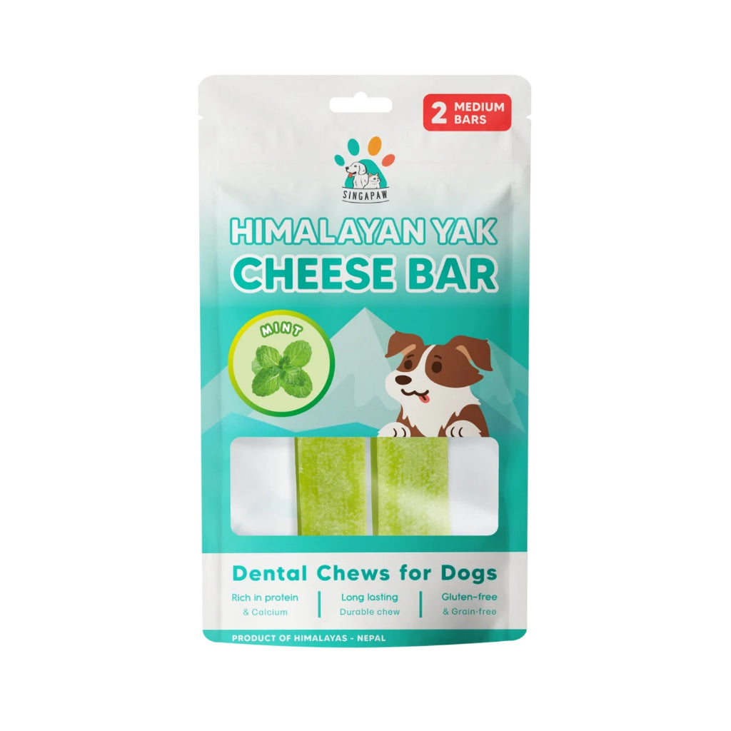 Singapaw Himalayan Yak Cheese Bar Mint Medium