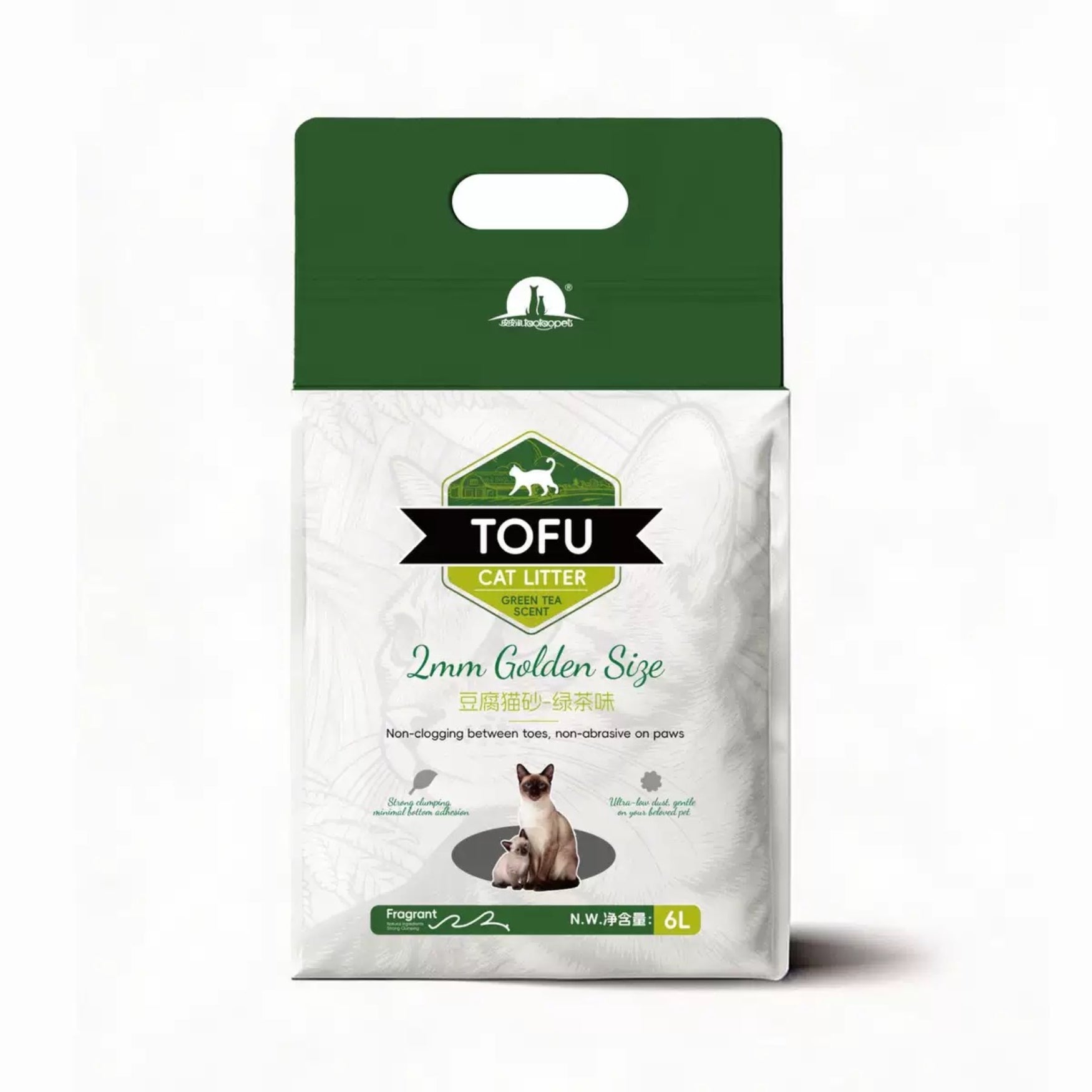 Tofu Cat Litter Organic 6L – Superior Odor Control