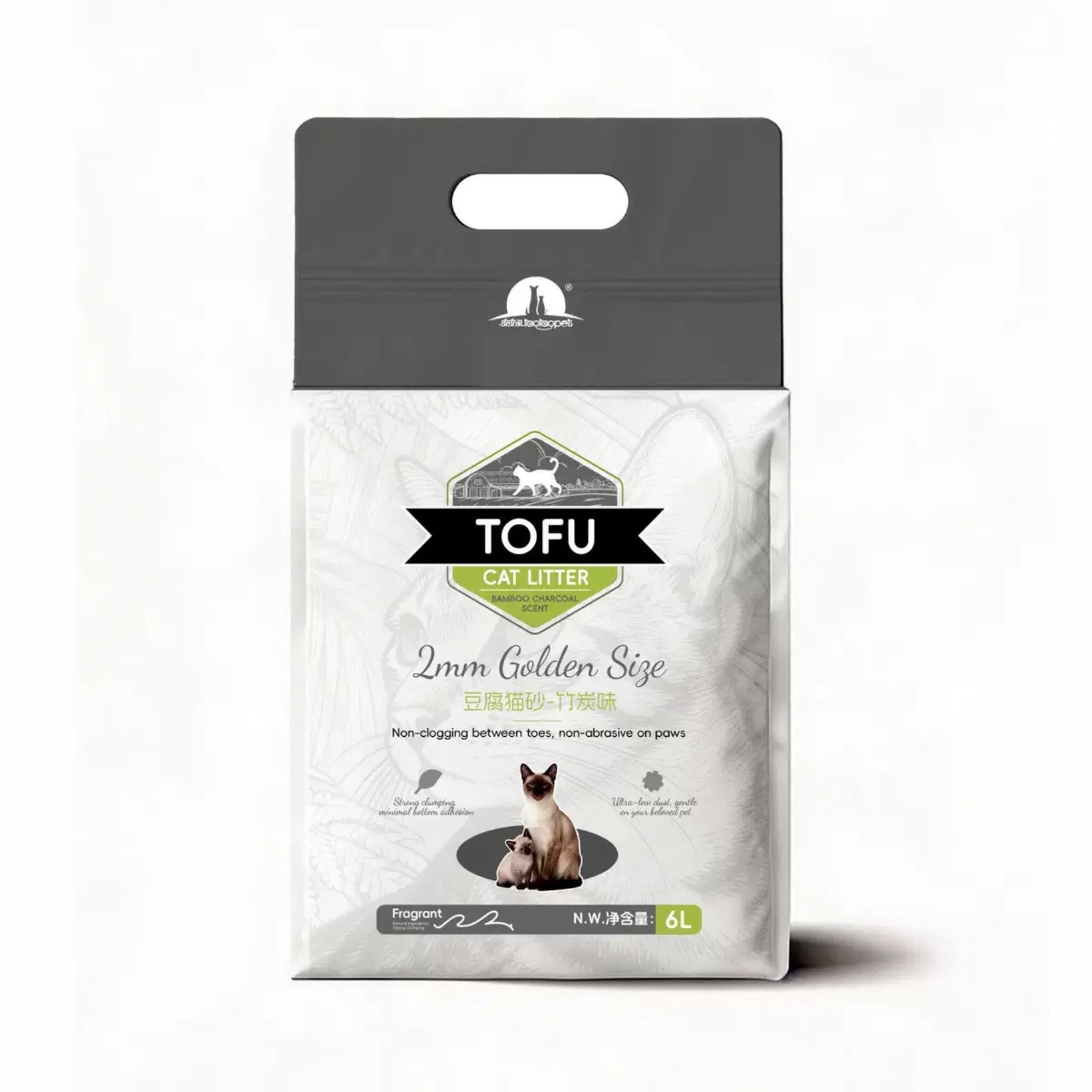 Tofu Cat Litter Organic 6L – Superior Odor Control