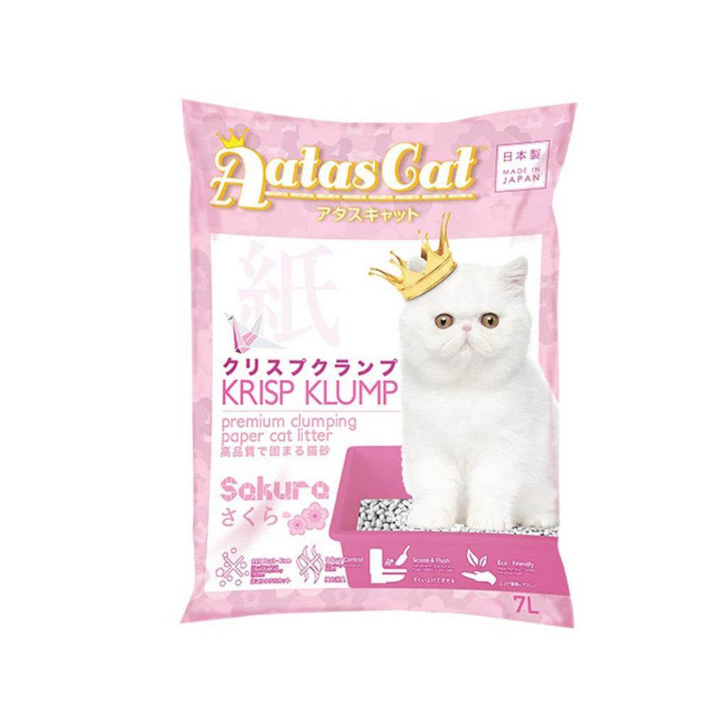 Aatas Cat Premium Cat Litter - 6L/7L/10L Sakura 7L