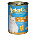 Aatas Cat Soupy Stew Tuna Red Meat In Gravy & Essential In Jelly 400g S: TRM Sardines