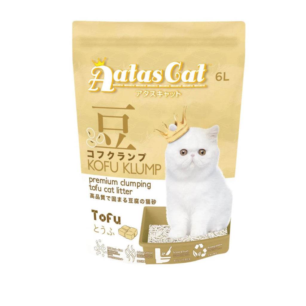 Aatas Cat Premium Cat Litter - 6L/7L/10L Tofu 6L