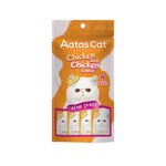 Aatas Cat Crème Purée 14g x 4 Sachets ChickW Chickenliver