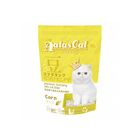 Aatas Cat Premium Cat Litter - 6L/7L/10L Charcoal 6L Cat Litter
