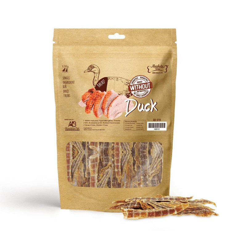 Absolute Bites Air Dried Cat & Dog Treats Duck Breast