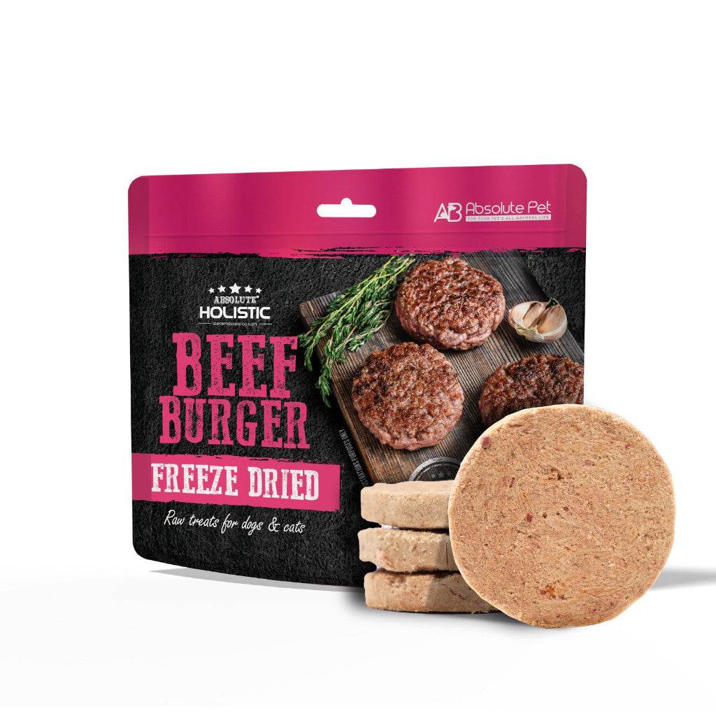 80g Absolute Holistic Freeze Dried Burger Beef