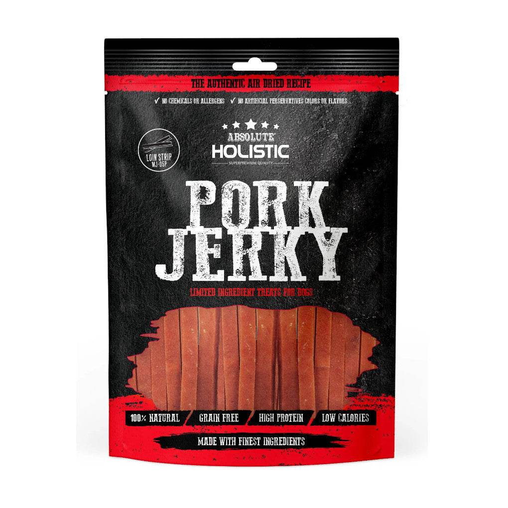 Absolute Holistic Dog Jerky Treat 100g Pork