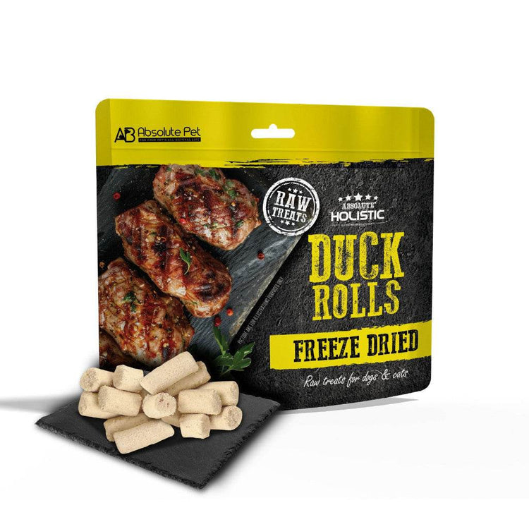60g Absolute Holistic Freeze Dried Roll Duck