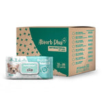 One Carton Absorb Plus Anti-Bacterial Pet Wipes Peppermint