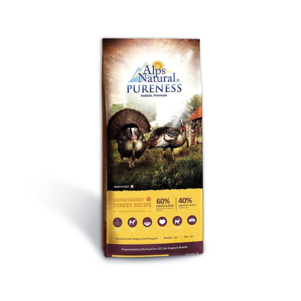 Alps Natural Pureness Holistic Dog Dry Food 13kg Turkey