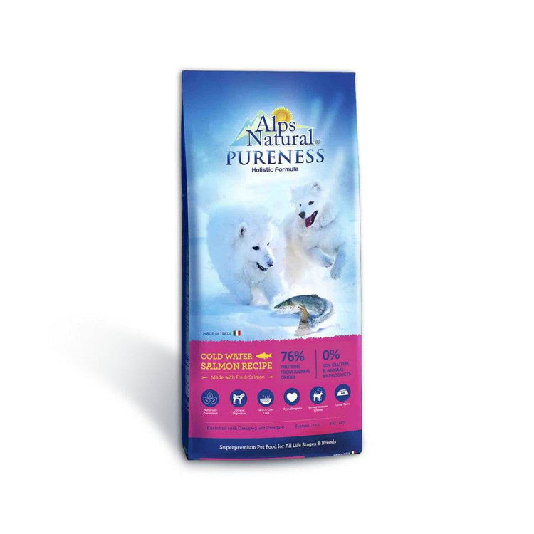 13kg Alps Natural Pureness Holistic Dog Dry Food Salmon