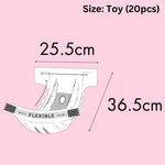Altimate Pet Antibacterial Disposable Female Pet Diaper Female Toy 20pcs