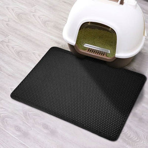 Splash-Proof Double Layer Non-Slip Cat Litter Pad