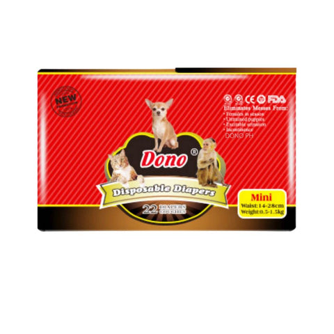 Dono Disposable Dog Diapers Orig Female Mini