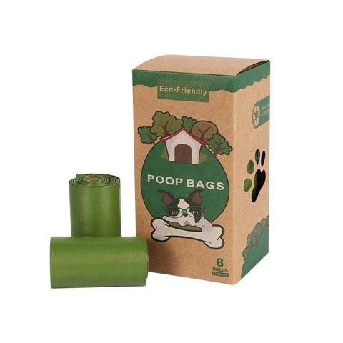 Biodegradable Pet Poop Bags 8-36 rolls per Box 8 rolls (120 bags)