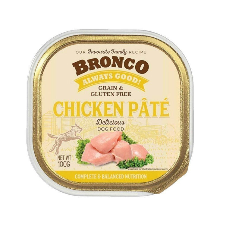 100g Bronco Premium Dog Food Chicken