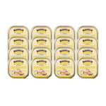 Bundle of 16 Bronco Tray Dog Food Chicken