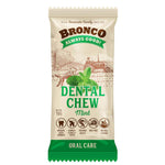 Bronco Dental Chew 18g - Teeth Strength, Meat-Free, Natural Mint