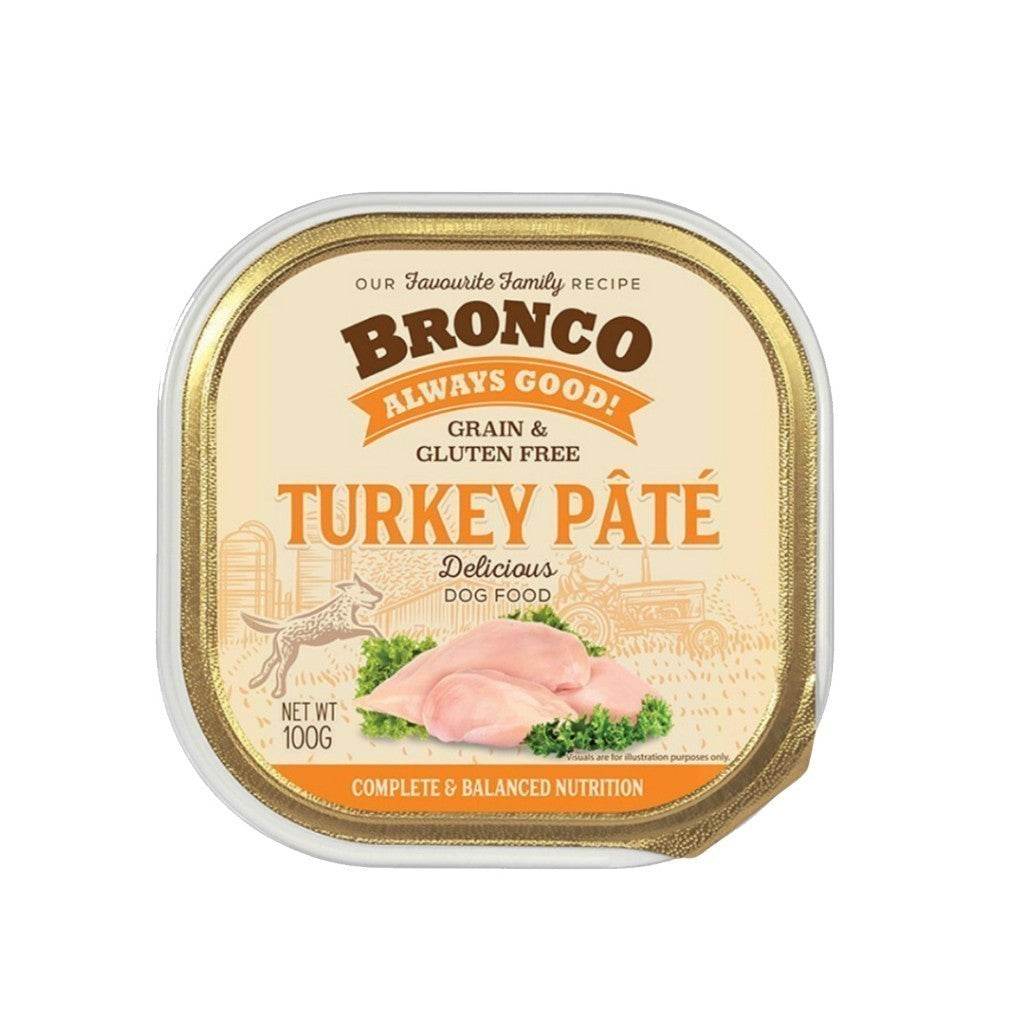 100g Bronco Premium Dog Food Turkey