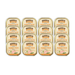Bundle of 16 Bronco Tray Dog Food Turkey