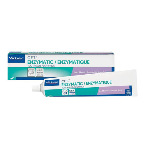 70g Virbac C.E.T Enzymatic Dog Toothpaste Beef 70g