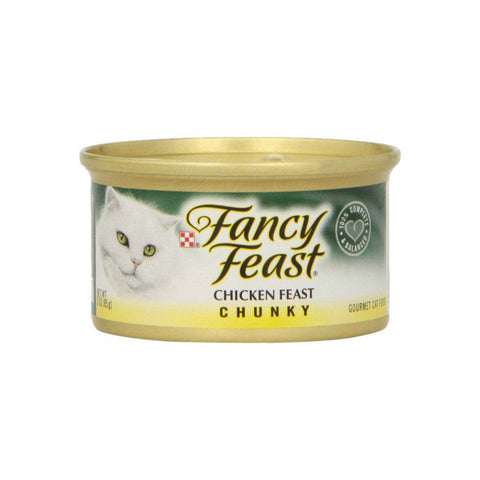 85g Fancy Feast Kitten Wet Food Chunky Chicken