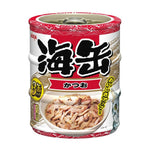 Aixia Umi Can Mini Canned Cat Food 60gx3 UM31 Skipjack Tuna 3