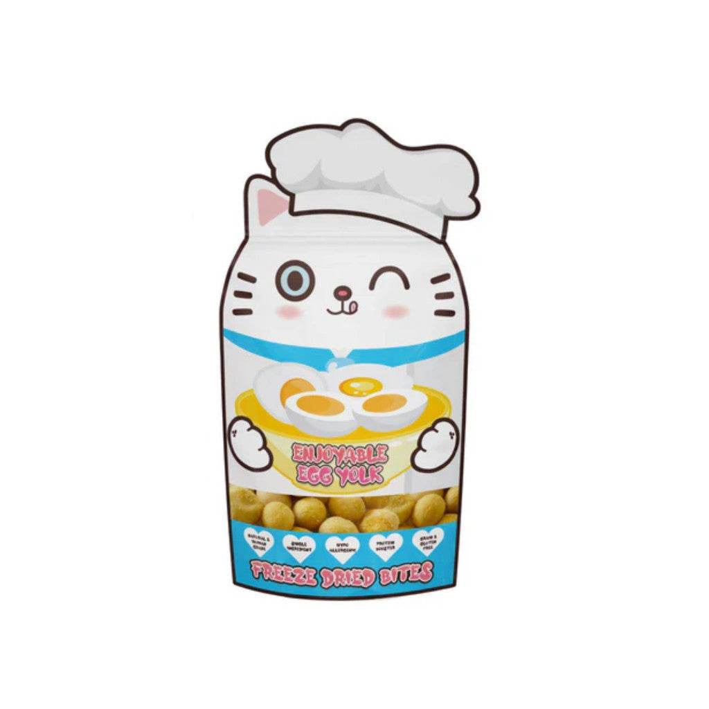 Jollycat Cat Freeze-Dried Bites Egg Yolk 50g