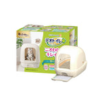 Unicharm Deo Toilet Full Half Cover Cat Litter Full Cover (Ivory)