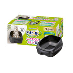 Unicharm Deo Toilet Full Half Cover Cat Litter Half Cover(DarkGrey)