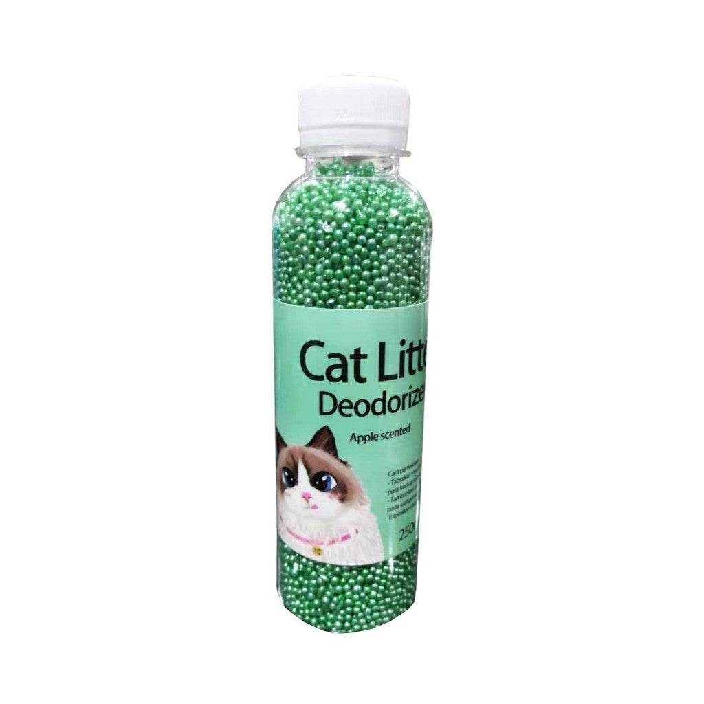250g Cat Litter Deodorant Beads Apple Green 250g