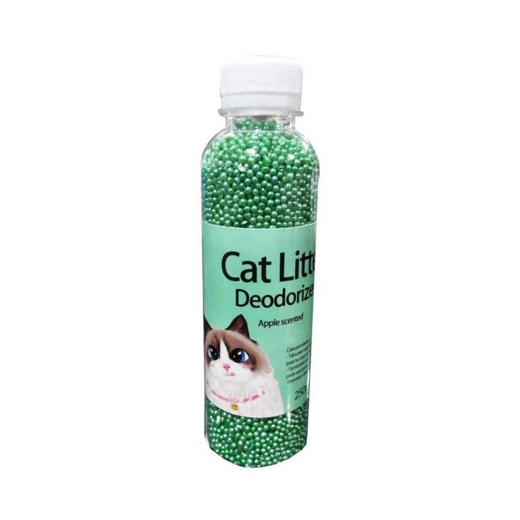 250g Cat Litter Deodorant Beads Apple Green 250g