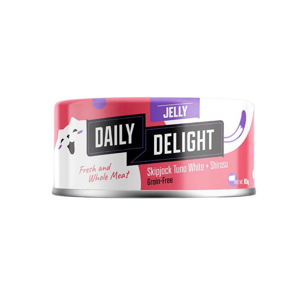 Daily Delight Jelly Wet Cat Food 80g Shirasu