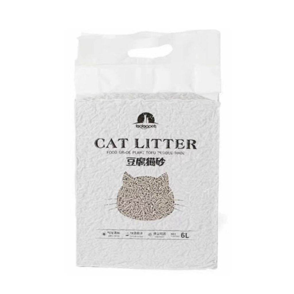 Tofu Cat Litter Organic 6L – Superior Odor Control Charcoal 6L