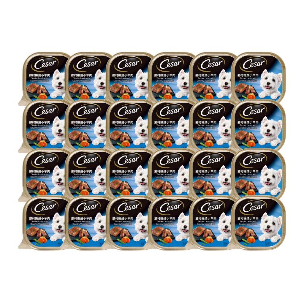 Cesar Dog Tray Wet Food Lamb & Vegetable