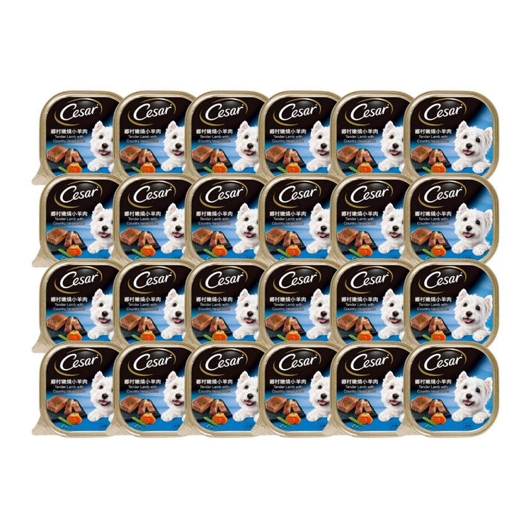 Cesar Dog Tray Wet Food Lamb & Vegetable