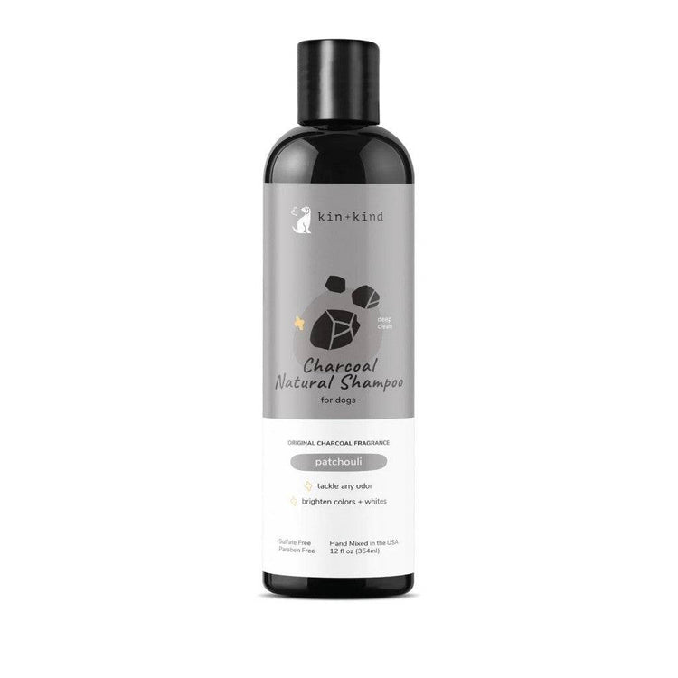 Kin+Kind Organic Pet Shampoo & Conditioner For Dog and Cat Charcoal SH