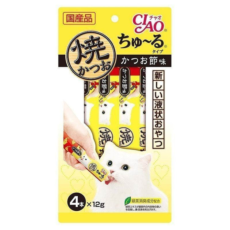 14g Ciao Churu Cat Treats 4R-104 Grill Bonito