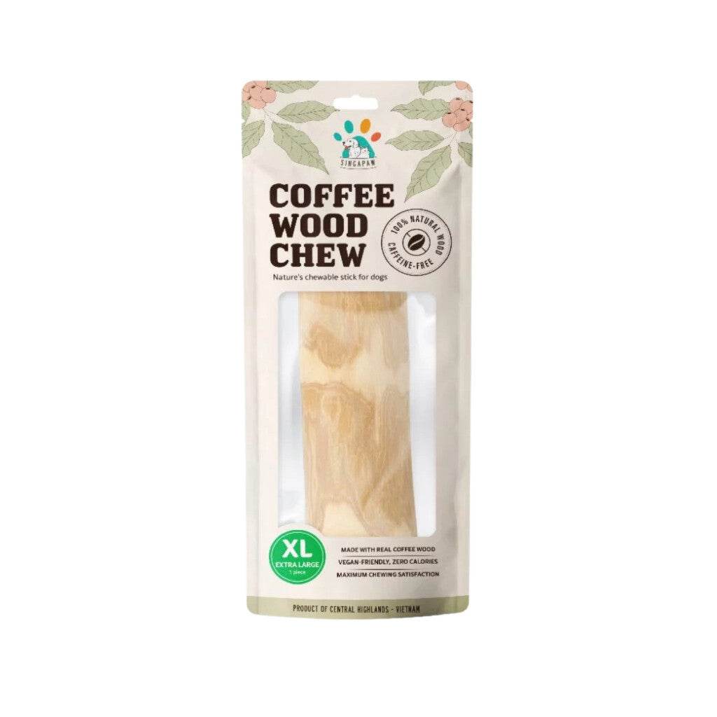 Singapaw Coffee Wood Dog Chew XL (1pc pack)