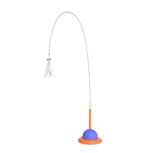 Interactive & Engaging Play Suction Feather Cat Toy