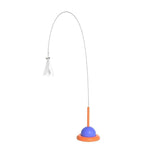 Interactive & Engaging Play Suction Feather Cat Toy Blue