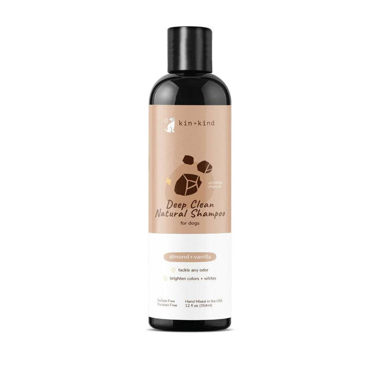 Kin+Kind Organic Pet Shampoo & Conditioner For Dog and Cat Deep Clean Almond SH