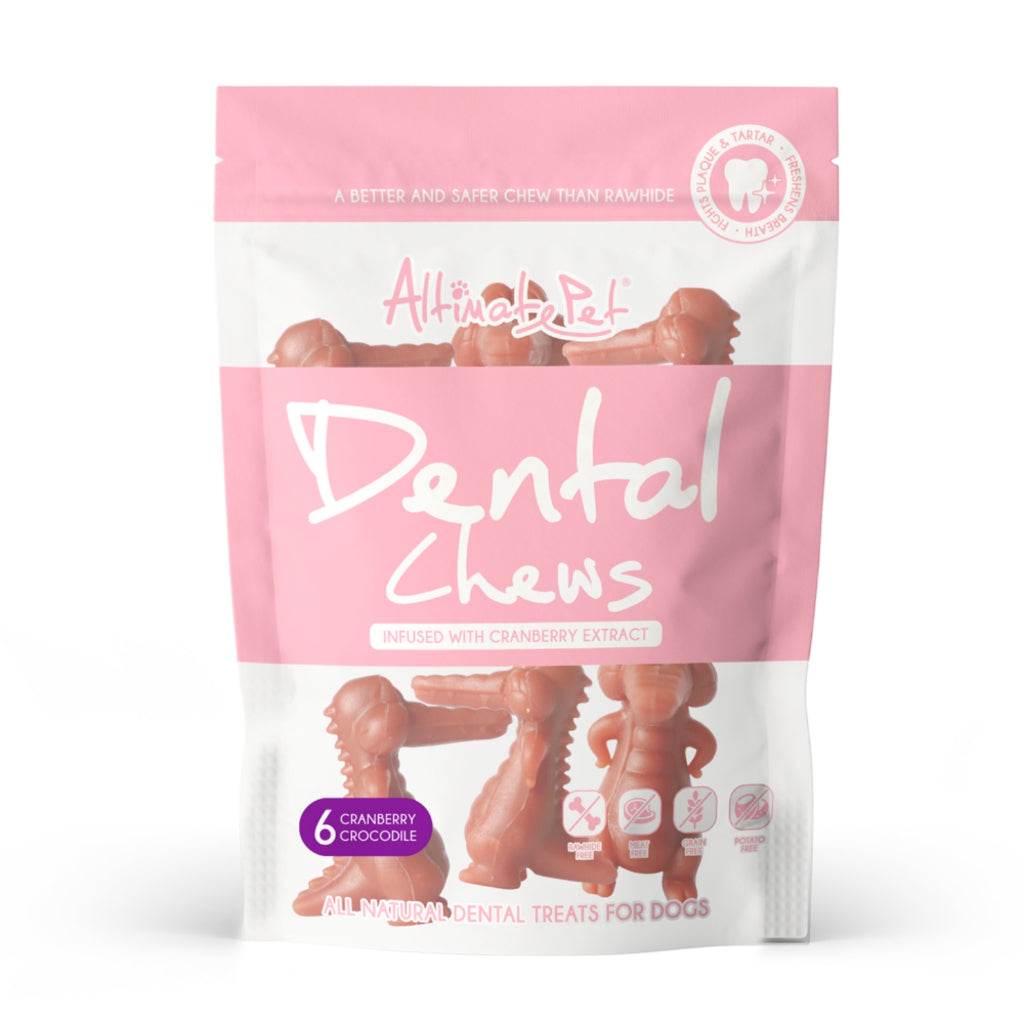 Altimate Pet Dog Dental Chew 150g Crocodile Cranberry 150g